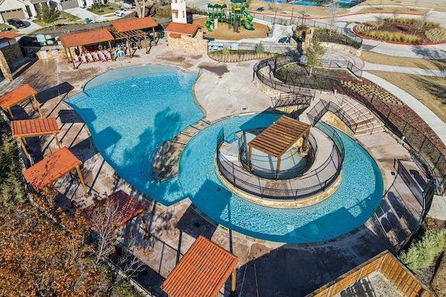 1224 Calebria Way, Fate, TX 75087 - community pool featuring a patio