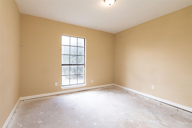 unfurnished room with a wealth of natural light