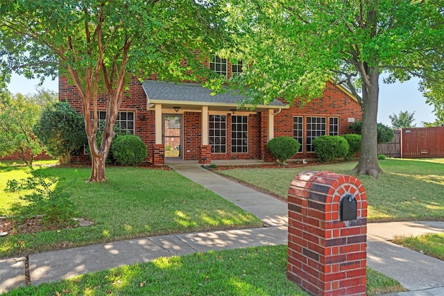200 Rain Tree Dr, Sunnyvale, TX 75182 - unfurnished bedroom featuring baseboards, attic access, and dark wood-style flooring