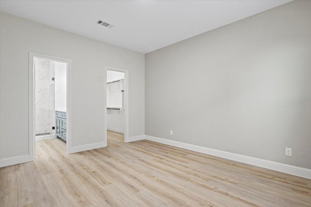 6305 Pebble Ave, Dallas, TX 75217 - spare room with light wood-type flooring