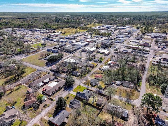 aerial view