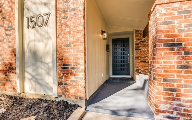 view of entrance to property