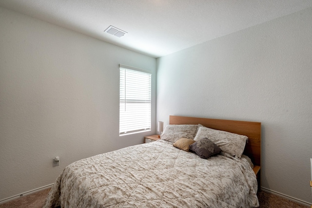 bedroom with carpet flooring