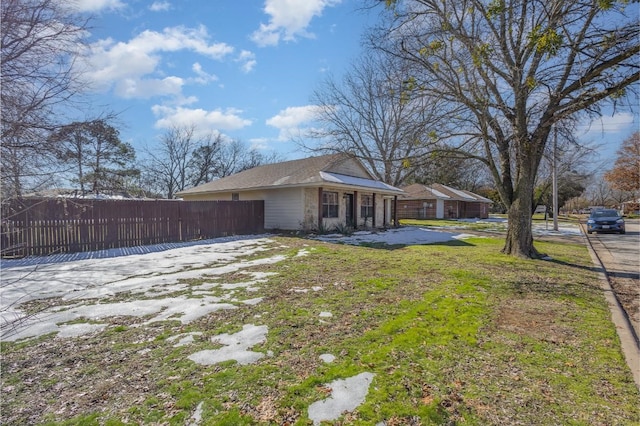 view of yard