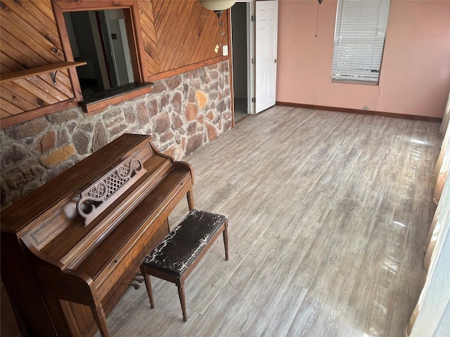 kitchen featuring wood-type flooring