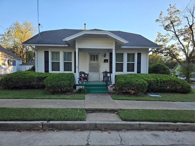 view of bungalow-style home