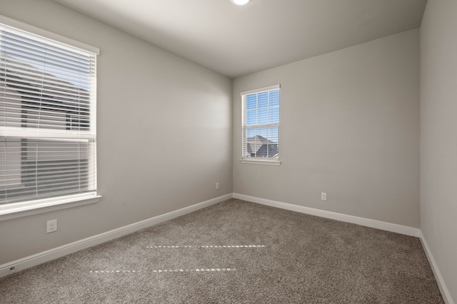 1504 Longspur Dr, Argyle, TX 76226 - spare room featuring carpet flooring and baseboards