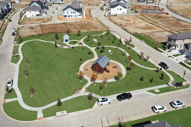 1504 Longspur Dr, Argyle, TX 76226 - aerial overview of property's location with nearby suburban area