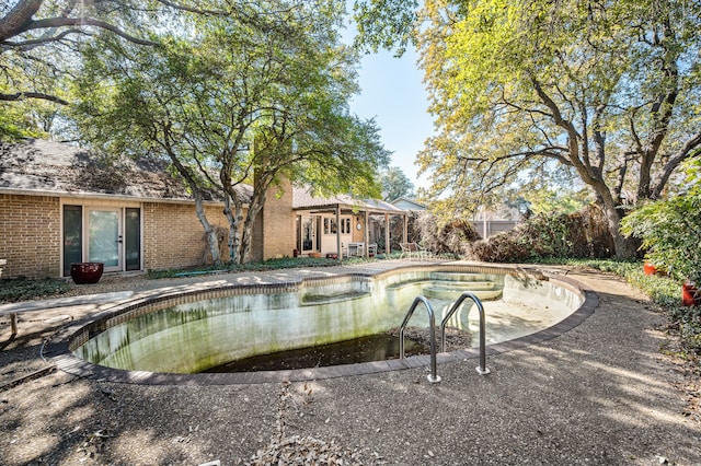 view of pool