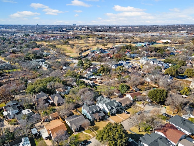 aerial view