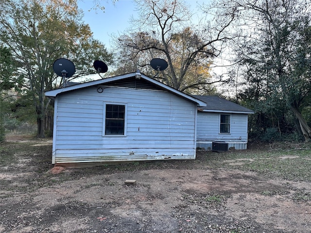 view of property exterior