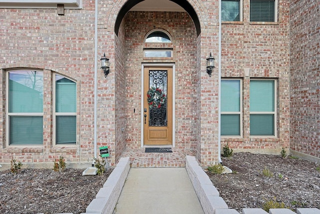 view of entrance to property