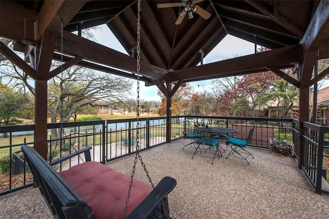 view of patio