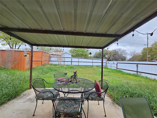 view of patio / terrace