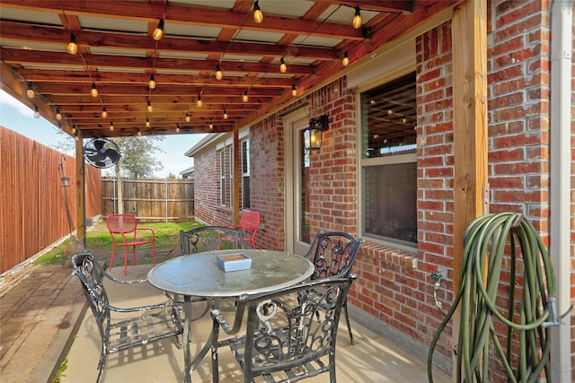 view of patio / terrace