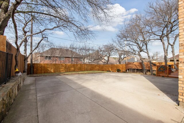 exterior space with a front lawn and a garage