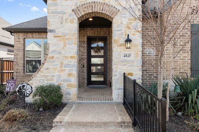 view of property entrance