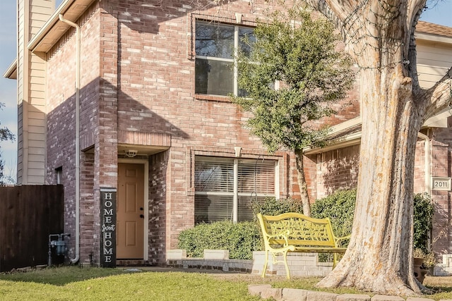 view of rear view of house