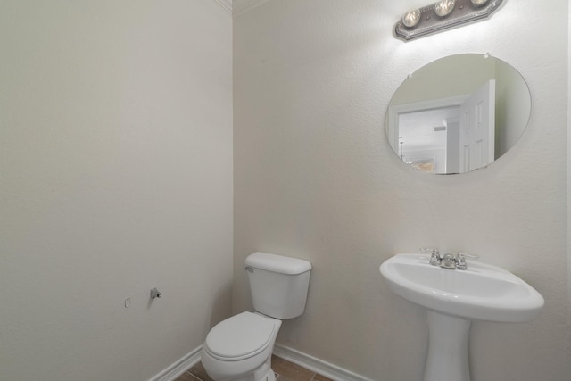 bathroom featuring toilet