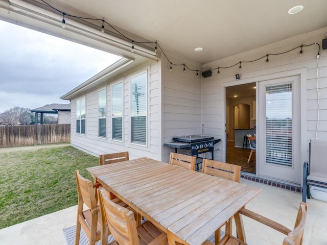 view of patio / terrace