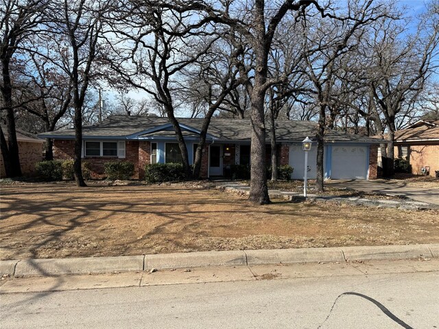 ranch-style house with a garage