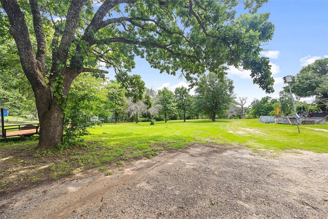 rear view of property featuring a patio and a lawn