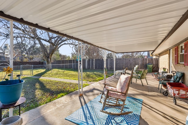 view of patio / terrace