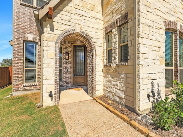 view of entrance to property