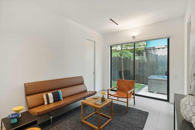 view of living room