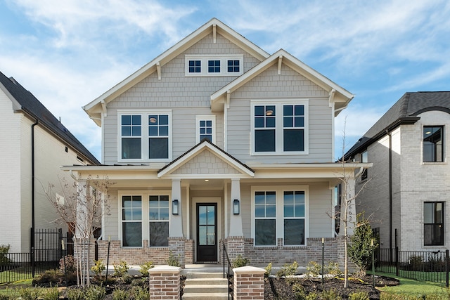 view of craftsman-style home