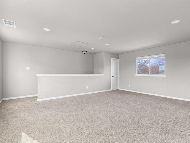 empty room with carpet flooring