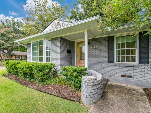 view of entrance to property