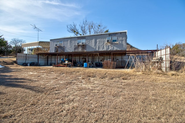 view of rear view of property