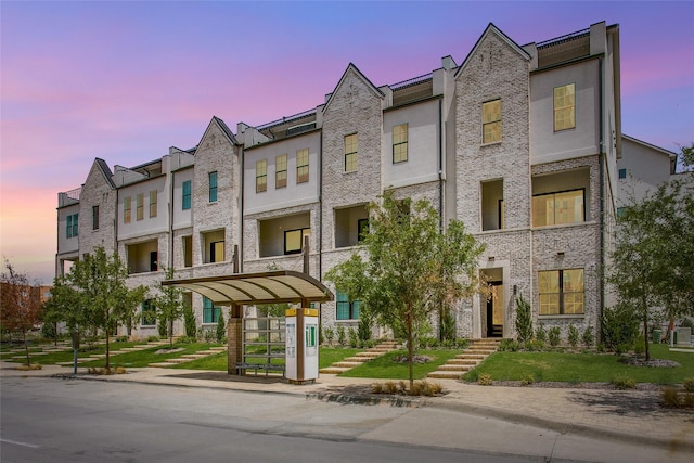 view of townhome / multi-family property