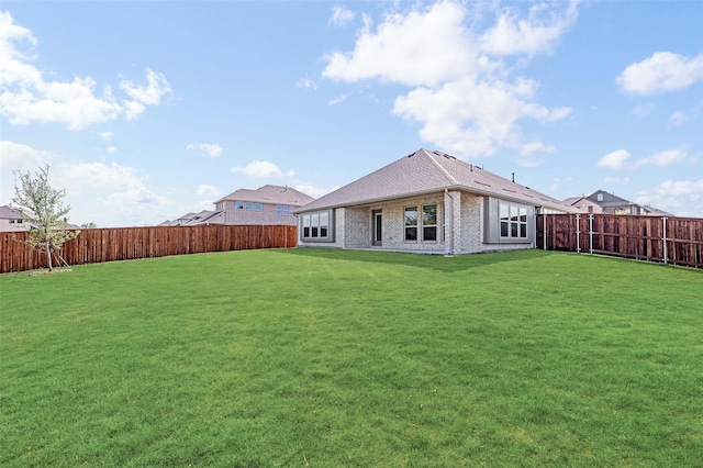 3420 Running Stream Way, Melissa, TX 75454 - rear view of property with brick siding and a shingled roof