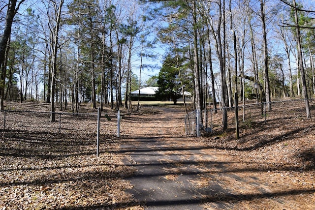 view of road