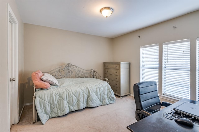 bedroom featuring carpet floors