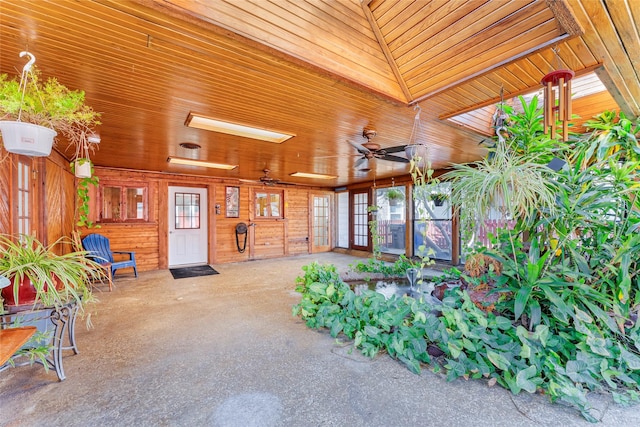 view of community lobby