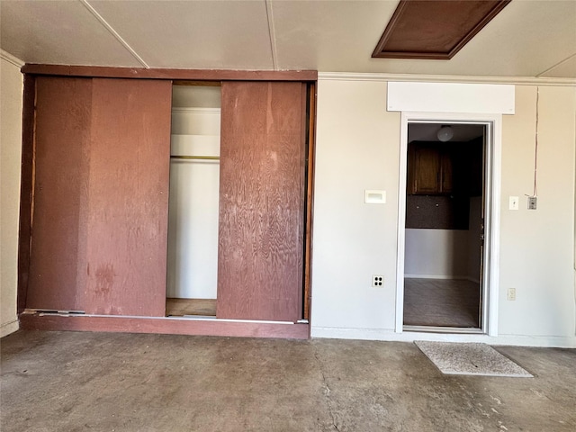 view of closet