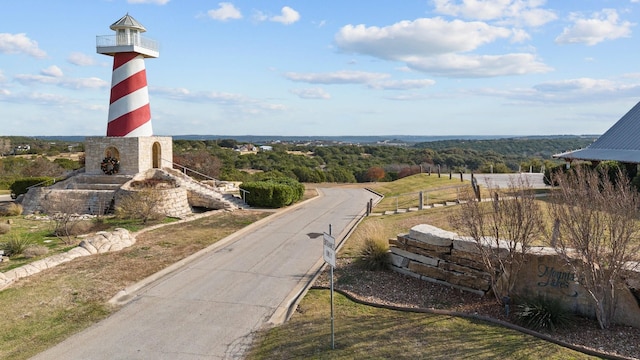 aerial view