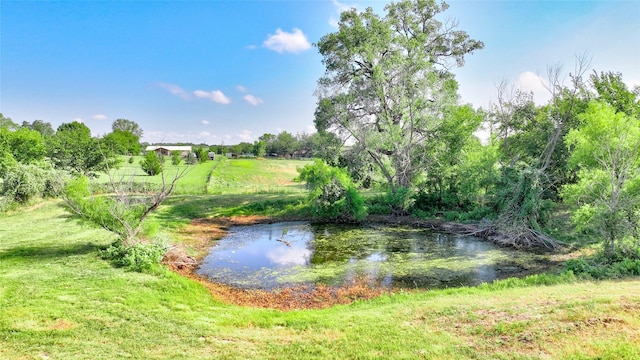 view of water feature