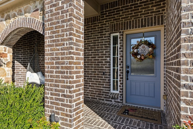 view of property entrance