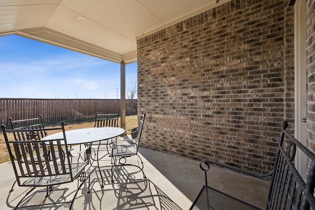 view of patio