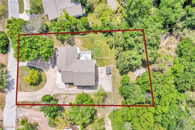 drone / aerial view