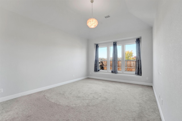 empty room featuring carpet