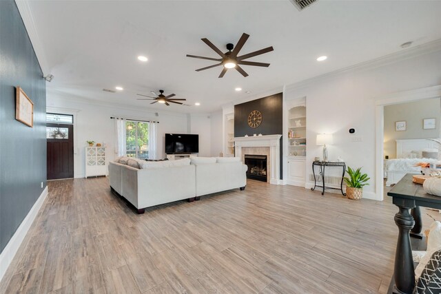 dining room featuring hardwood / wood-style flooring, high vaulted ceiling, and ornamental molding