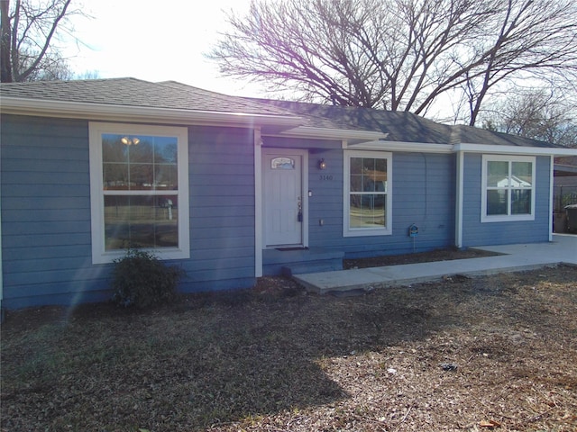 view of ranch-style house