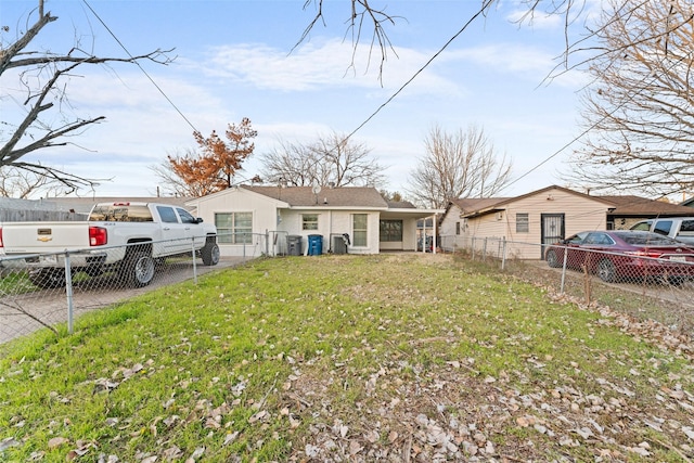 view of rear view of house