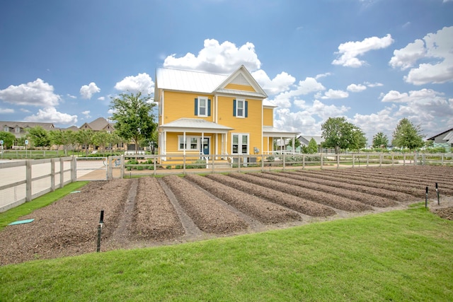 view of back of property