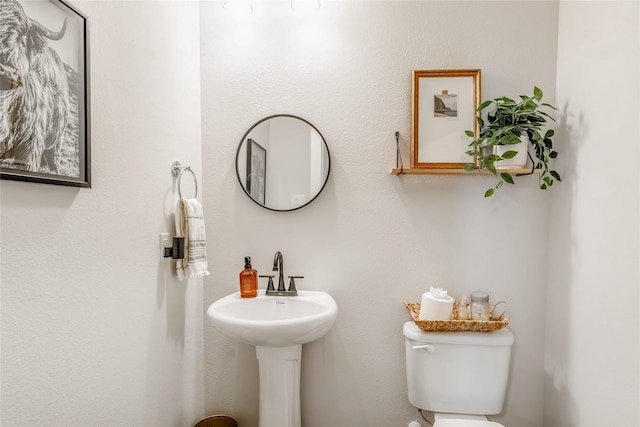 bathroom with toilet